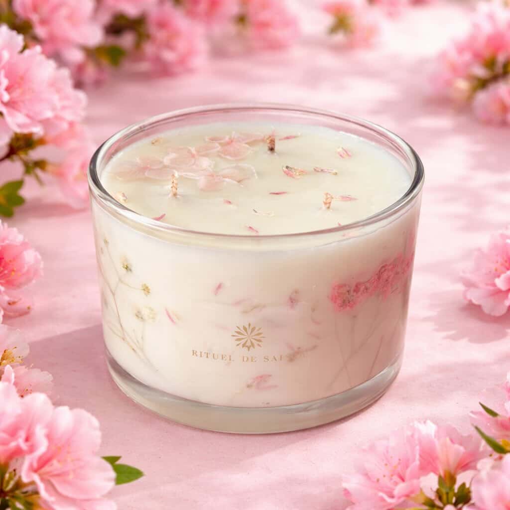 Bougie parfumée Azalée du Japon