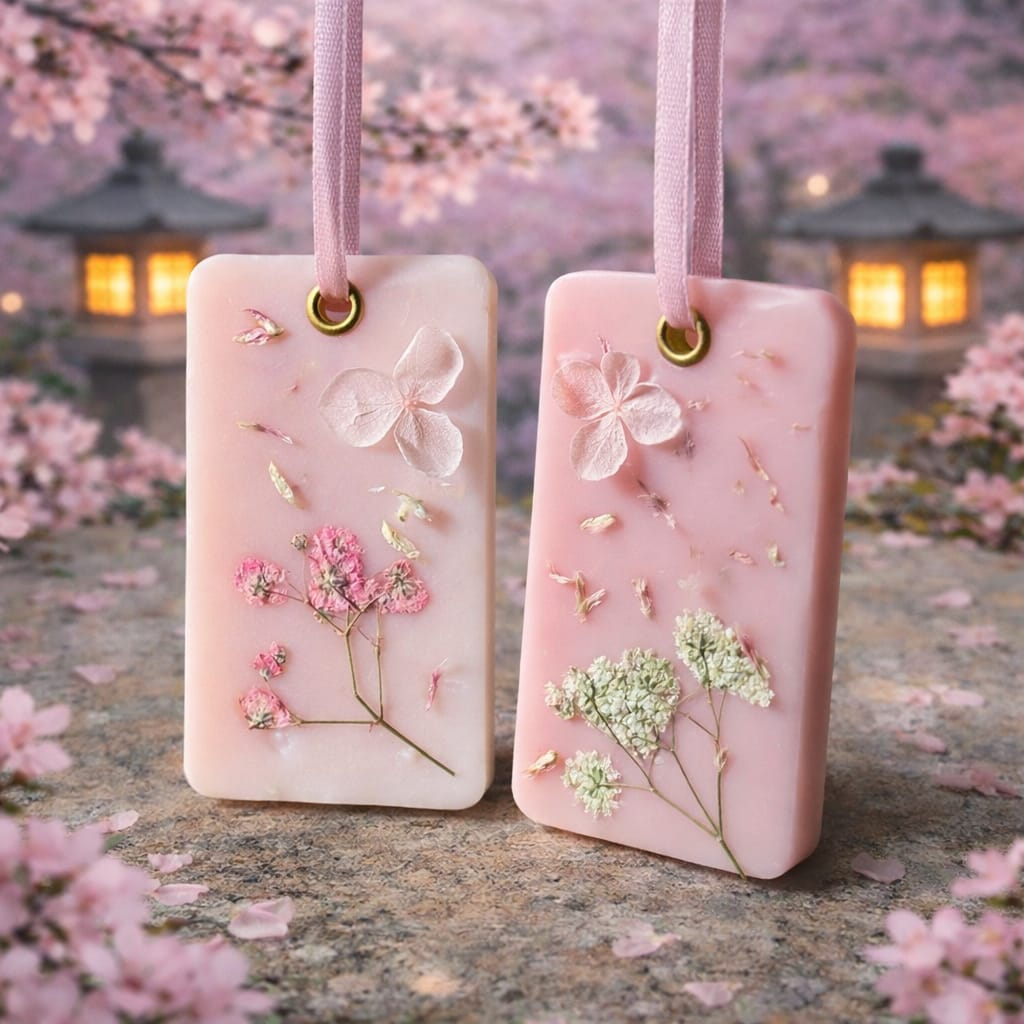 Suspensions parfumées Azalée du Japon