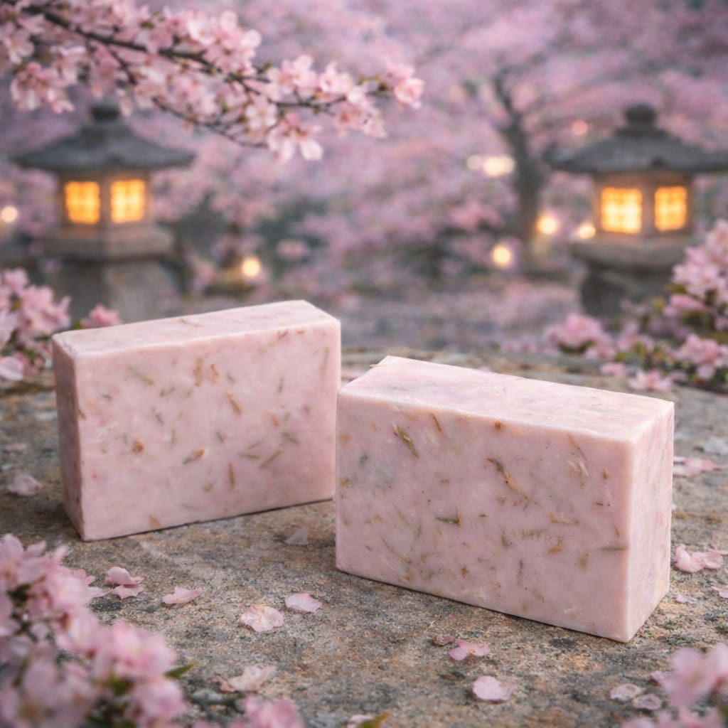 Savon parfumé Azalée du Japon