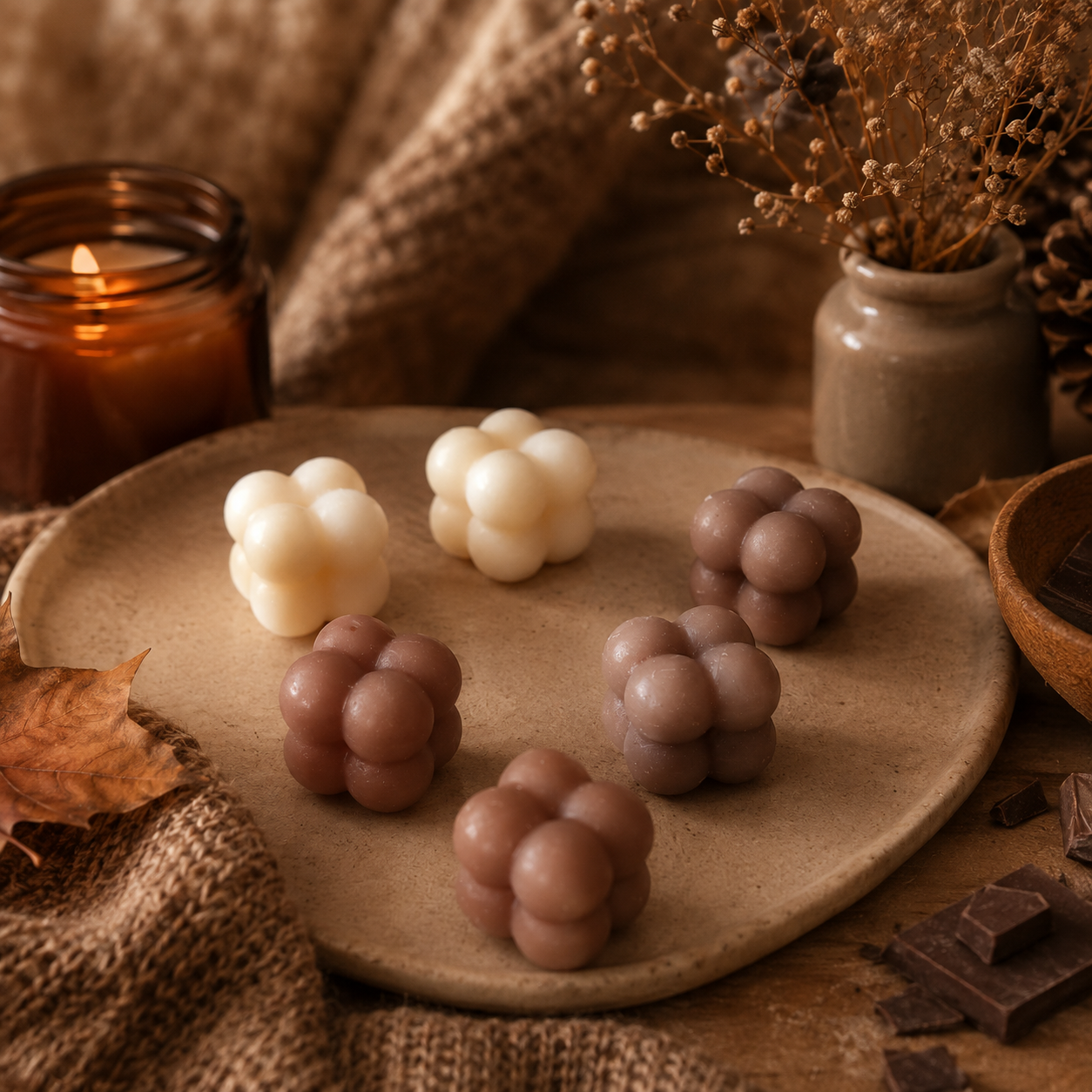 Fondants parfumés Cacao